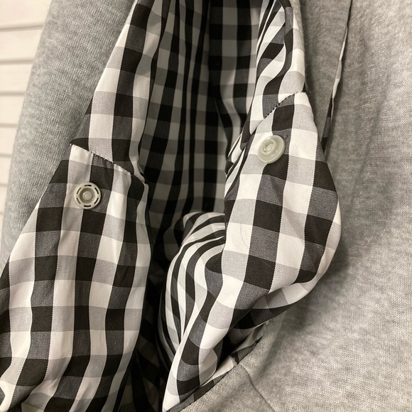 Tomkas Grey And Checkered Dog Sling Carrier - Picture 7 of 10